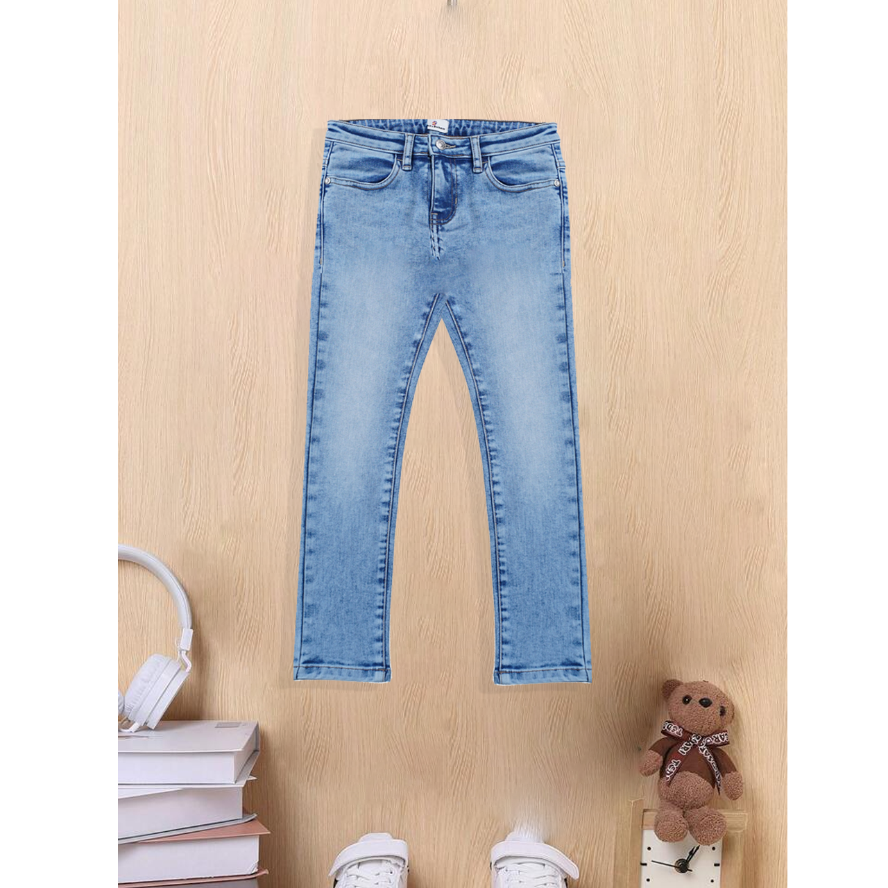 Girls Kids 5 pocket jeans (GPS25-0001)