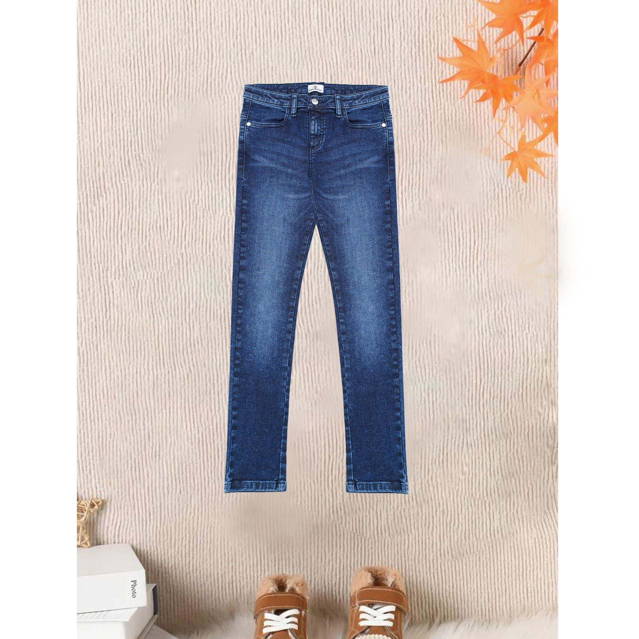 Girls Kids 5 pocket jeans (GPS25-0003)