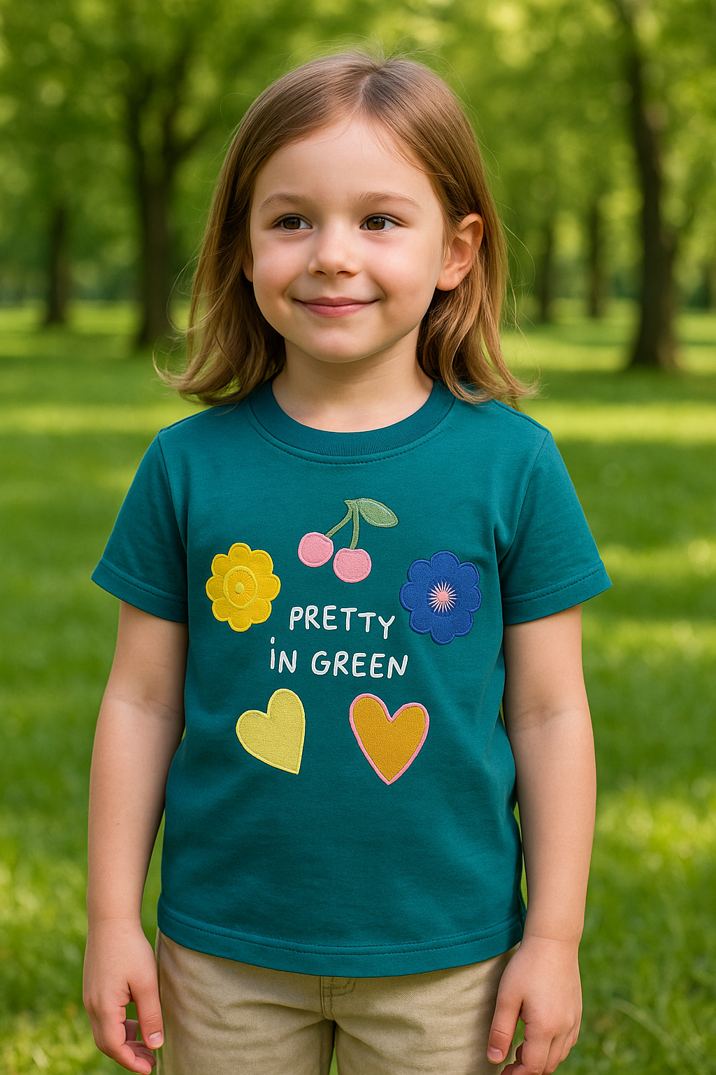 Girls Kids T-Shirt (GTSS25-0003)